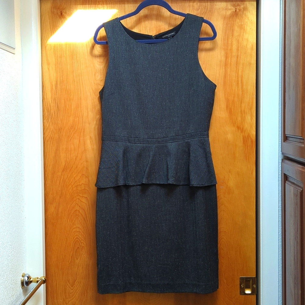 Banana Republic Gray Mini Dress